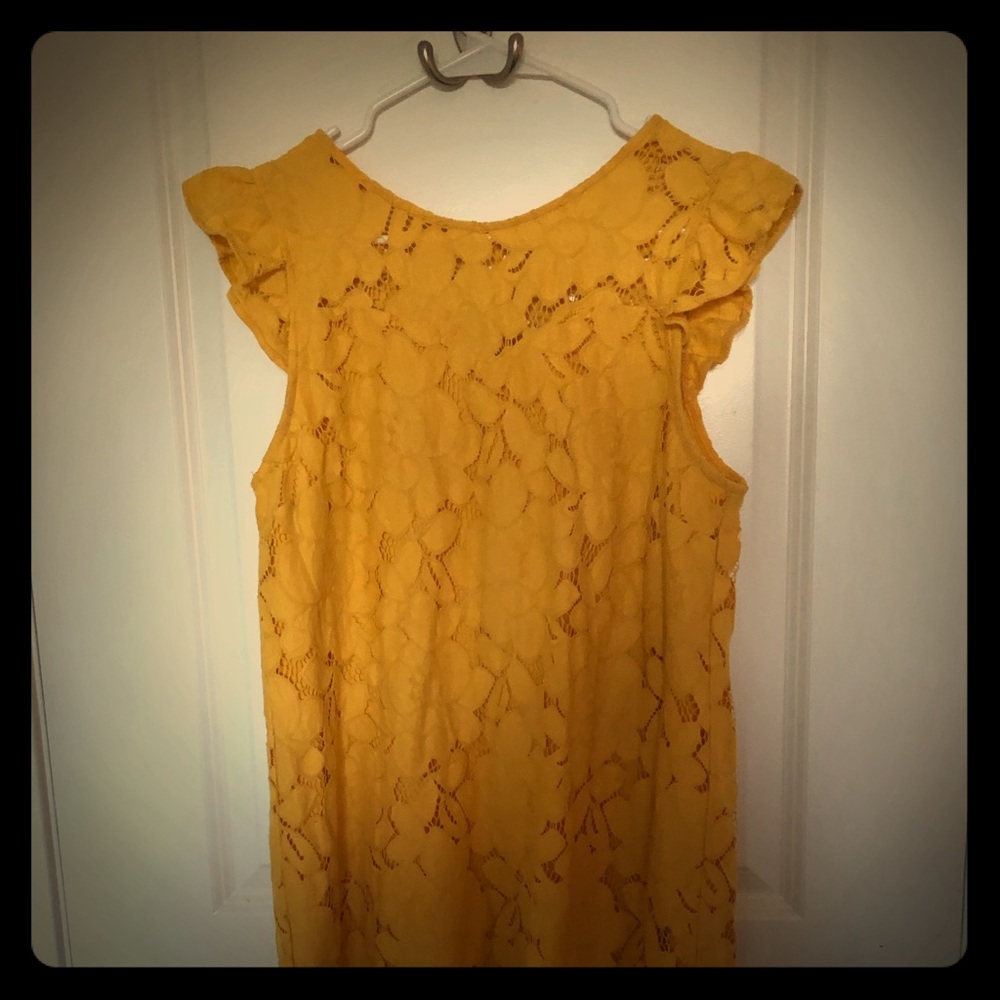 Yellow Floral dress